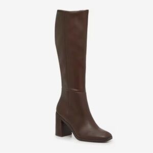 DV by Dolce Vita Flapper Chocolate Heeled Boots